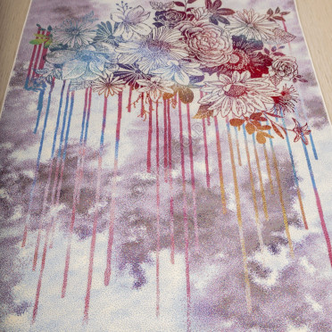 Монгольский ковер Hunnu 6A1883 001 прямоугольный