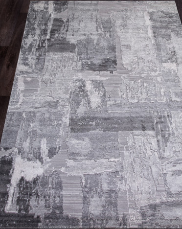 Ковер турецкий 03758A ARMINA (Хит-сет, серый)