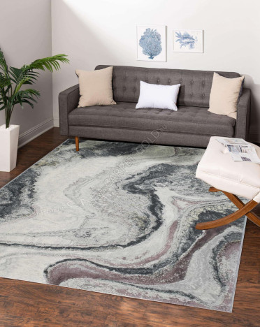 Ковер бельгийский 63618-6797 Argentum Platinum (PP Heatset Высокоплотный)