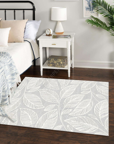 Ковер бельгийский 63687-7969 Argentum Platinum (PP Heatset Высокоплотный)