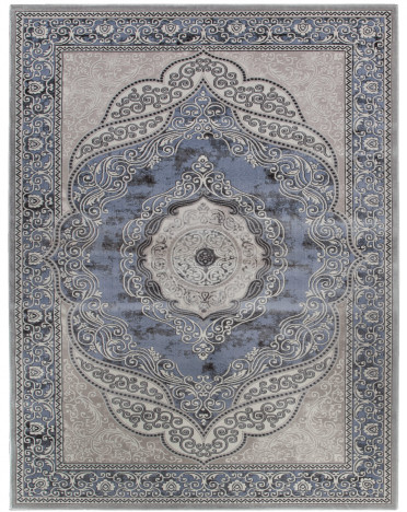 Ковер российский 36868J Rimma Lux (Хит-сет, серый, голубой)
