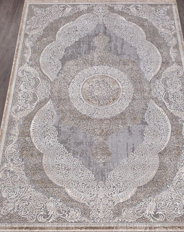 Ковер турецкий 03880C ARMINA (Хит-сет, бежевый, серый)