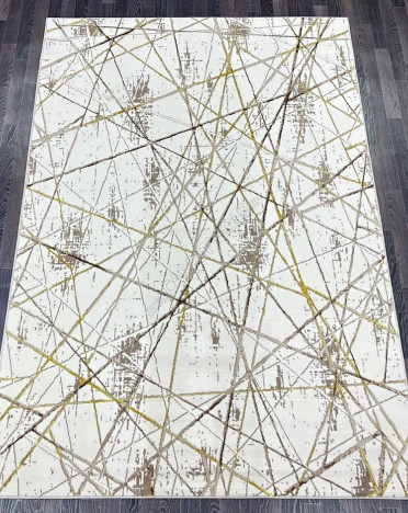 Ковер турецкий 0727A FAME (Полиэстер, кремовый)