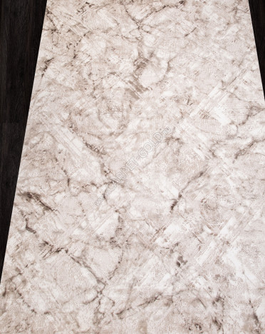 Ковер турецкий 04074A ARMINA (PP Heatset Высокоплотный, бежевый, кремовый)