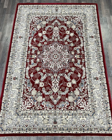 Ковер турецкий L050A Madison (PP Heatset Высокоплотный, красный)