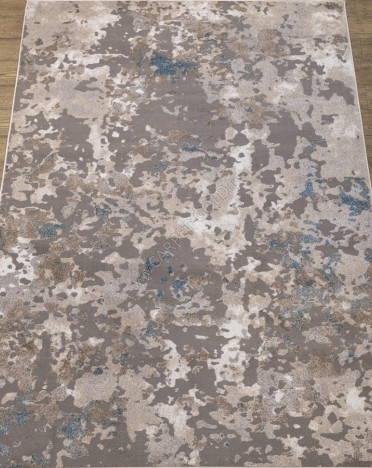 Ковер российский 32108-30156 Тач (Фризе, бежевый, серый, голубой)