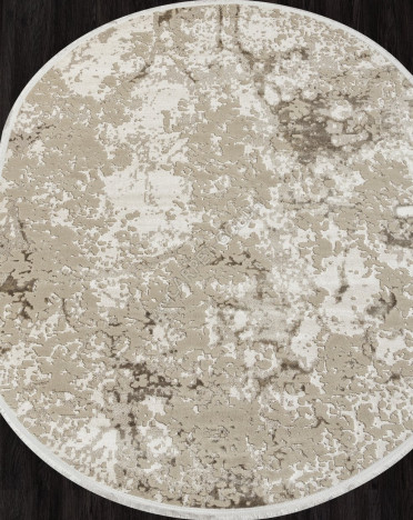 Ковер российский F202 DOLCE (PP Heatset Высокоплотный, бежевый, кремовый)