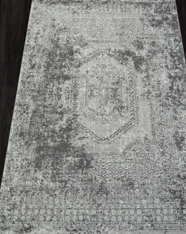 Ковер российский F240 GRAFF (PP Heatset Высокоплотный, серый)