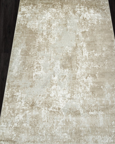 Ковер российский F198 SIRIUS (PP Heatset Высокоплотный, бежевый, кремовый)