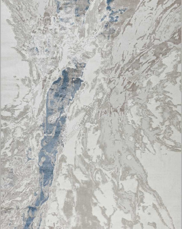 Ковер турецкий 51266B Nadejda (Полипропилен, бежевый, голубой)