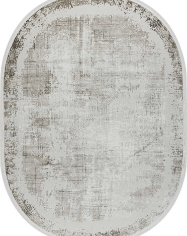 Ковер овальный турецкий 38732A Nova Avalon (Полиэстер, бежевый)