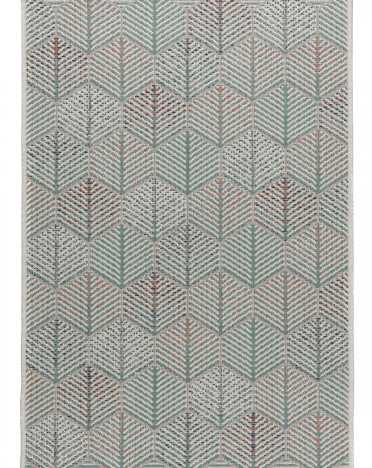 Ковер бельгийский 9368-Z701 MUNDO (Полипропилен, бежевый, зеленый)