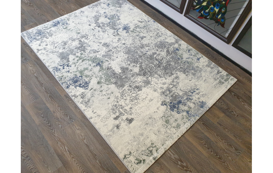 Бельгийский ковер Argentum 63483-9646 серый модерн