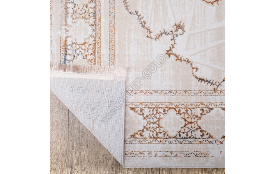 Ковер 4417A ЦВЕТ BEJ FLOS / BEJ FLOS