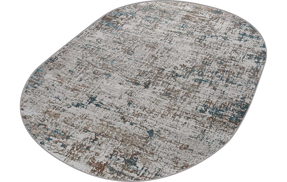 38554A OVAL BLUE FLS / CREAM FLS Eliza