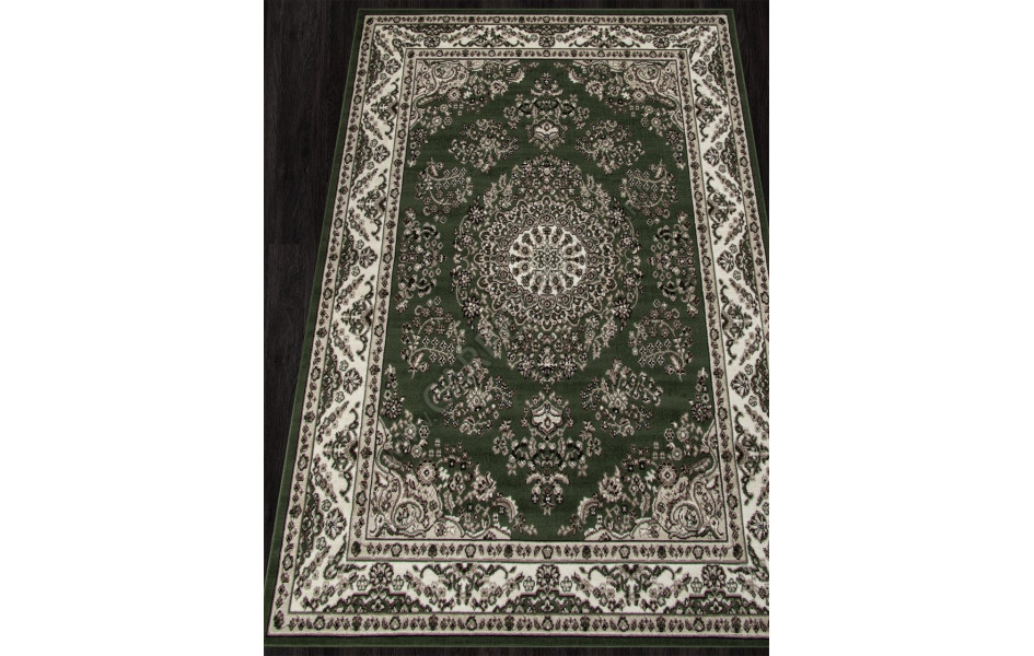 Ковер D285 - GREEN - Прямоугольник - коллекция GAVANA
