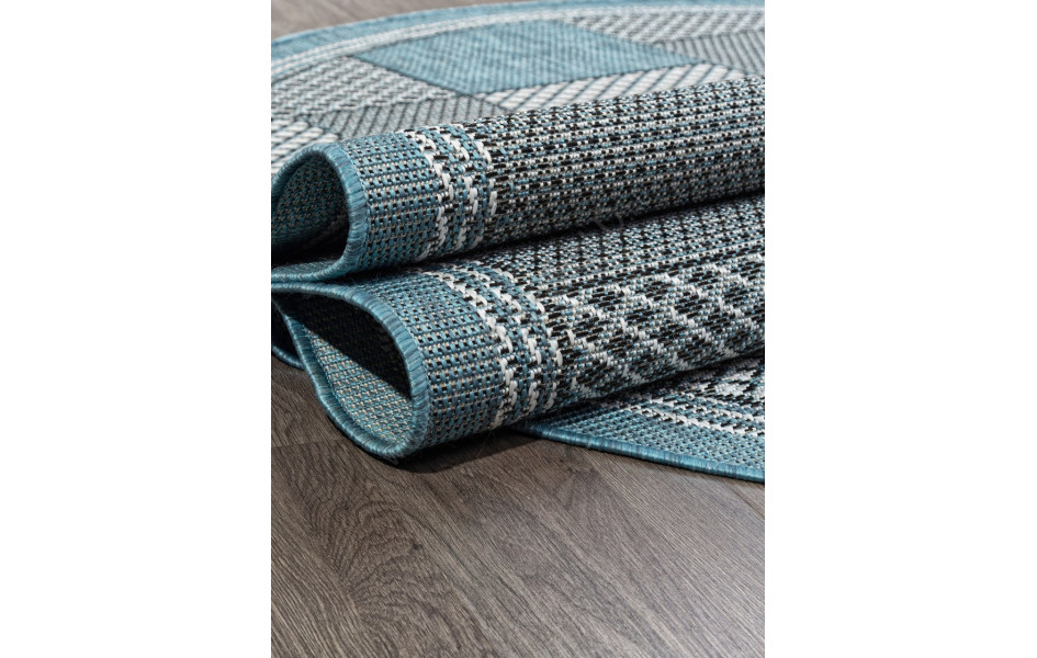 Ковер S148 - BLUE - Овал - коллекция KAIR