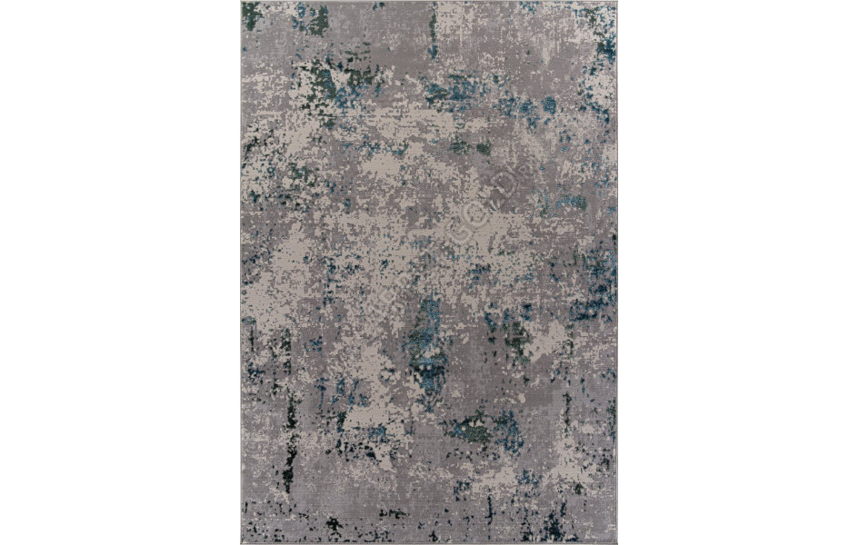 Ковер F477 - GRAY-BLUE - Прямоугольник - коллекция LIMAN